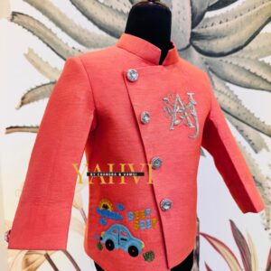 Beep Beep Monogram Jodhpuri Suit