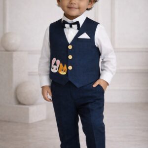 Zootopia Theme Birthday 3-Piece Suit Set