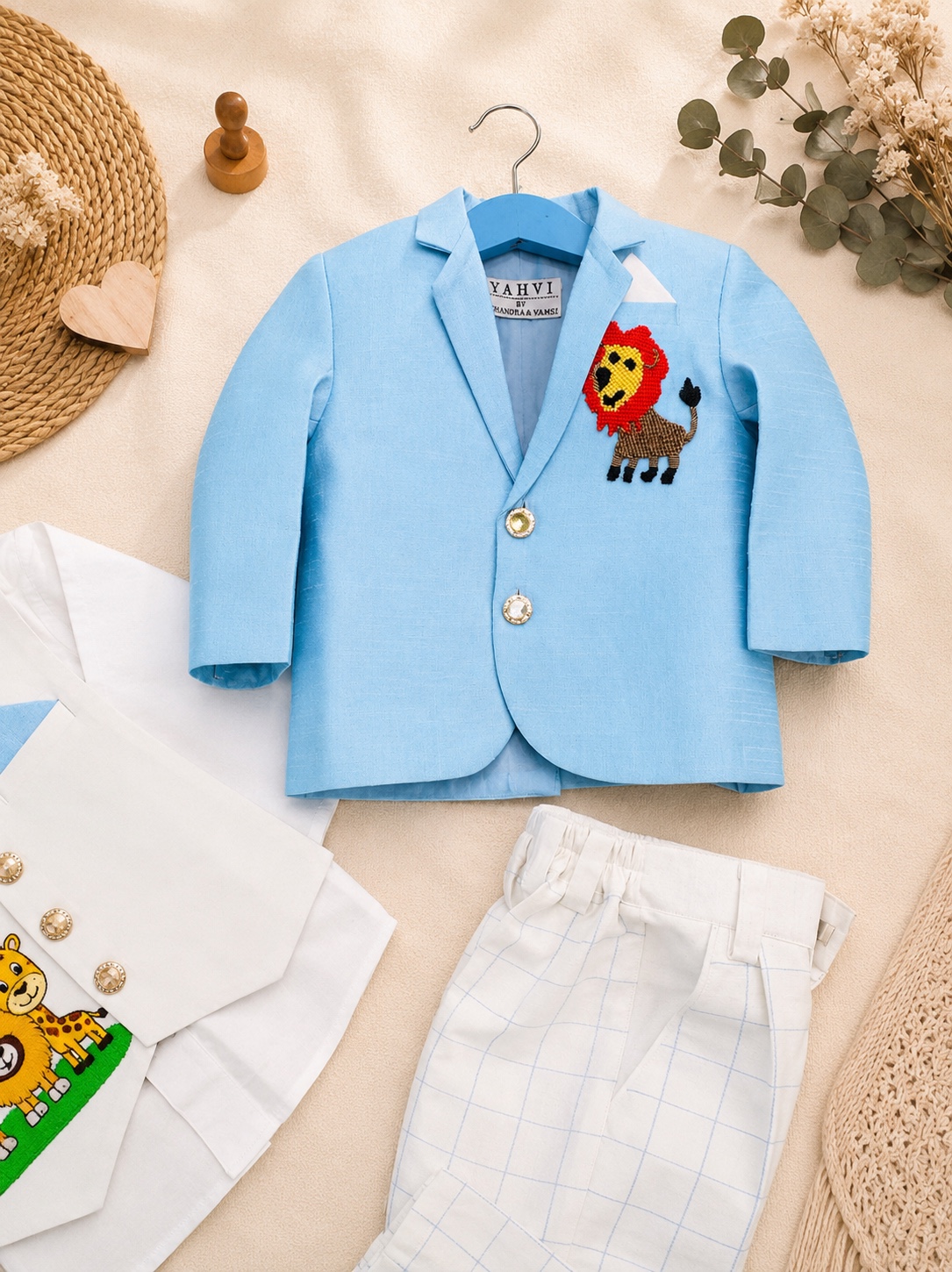 Little Safari Celebration Suit Set - Image 3