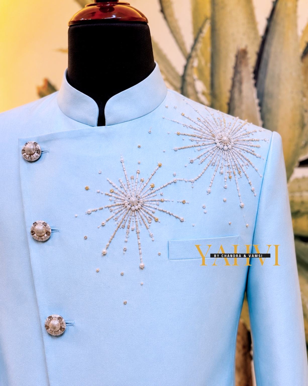 Celestial Spark Jodhpuri Suit - Image 2
