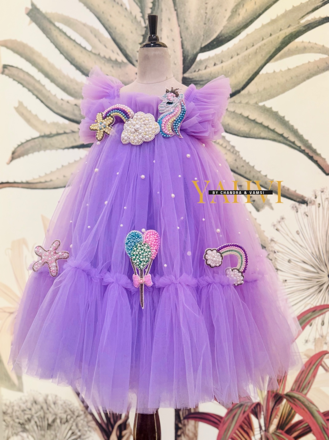 Enchanted Unicorn Pearl Frock - Image 4
