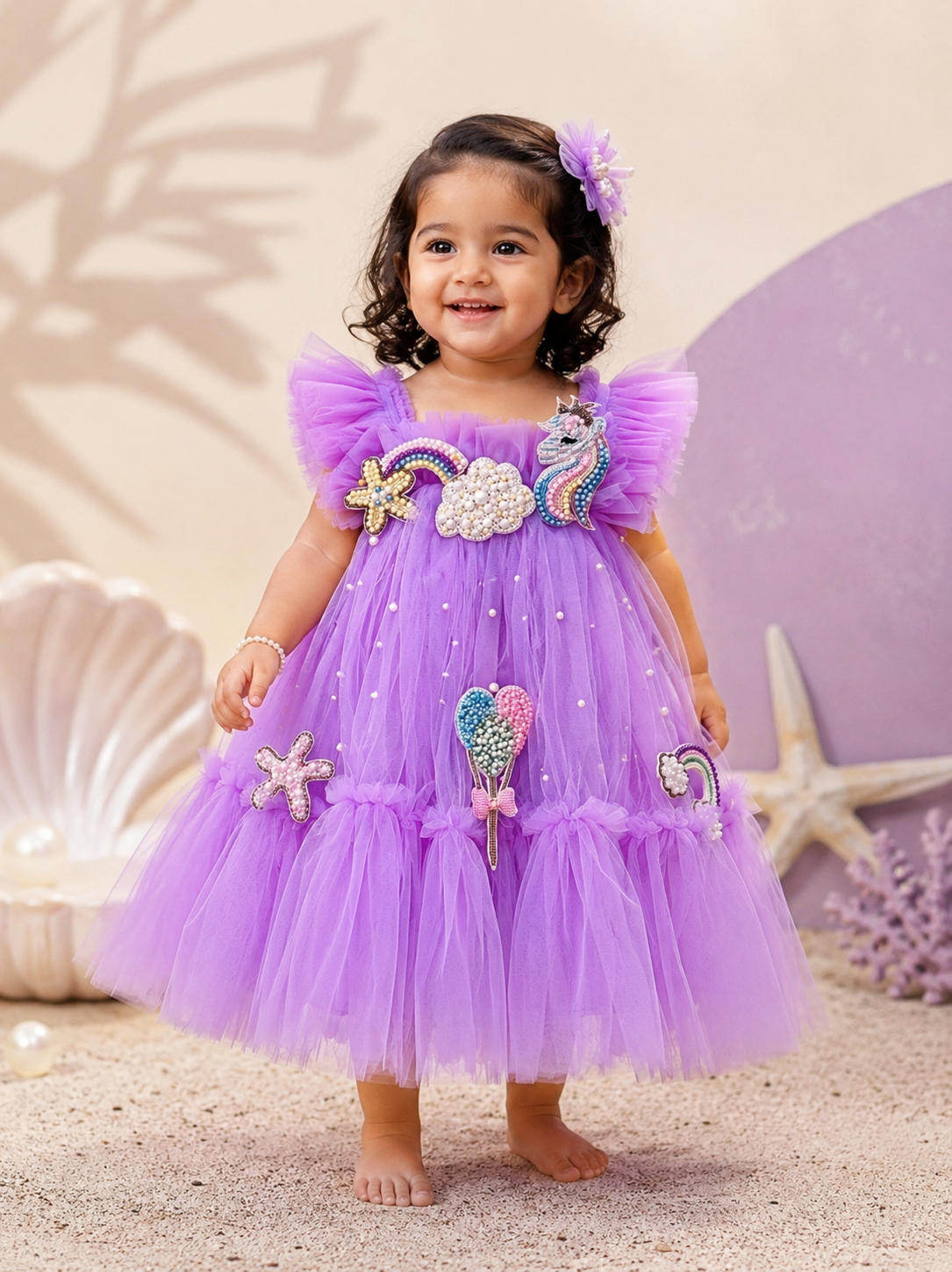 Enchanted Unicorn Pearl Frock