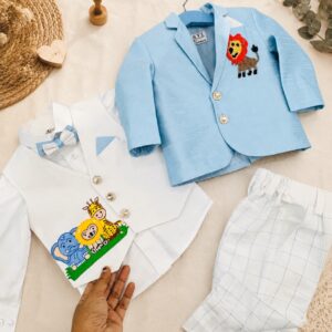 Little Safari Celebration Suit Set