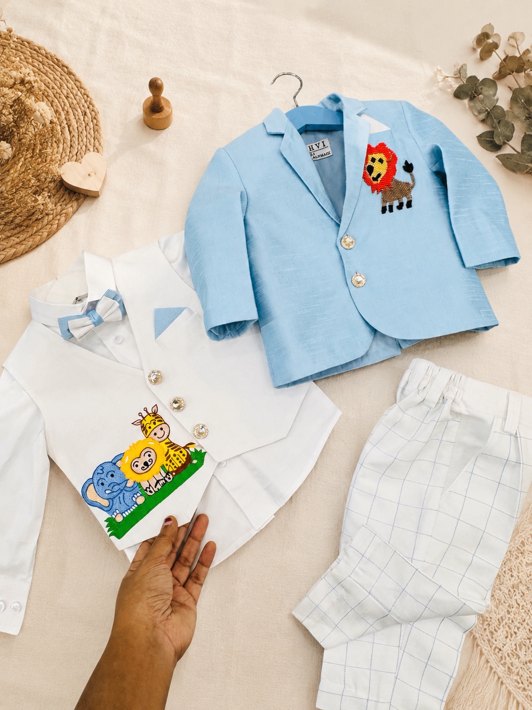 Little Safari Celebration Suit Set
