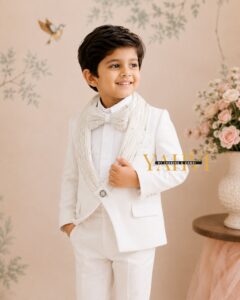 Ivory Royale Wirework Armani Suit