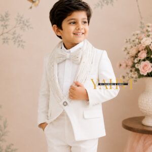 Ivory Royale Wirework Armani Suit
