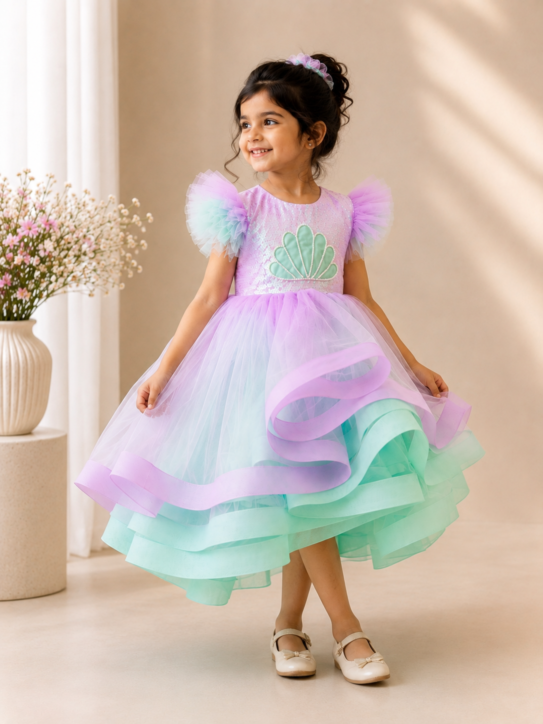 Mermaid Ruffle Dream Frock - Image 6