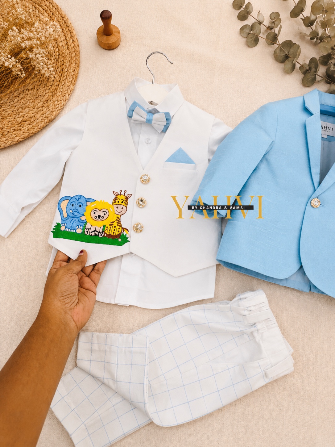 Little Safari Celebration Suit Set - Image 4