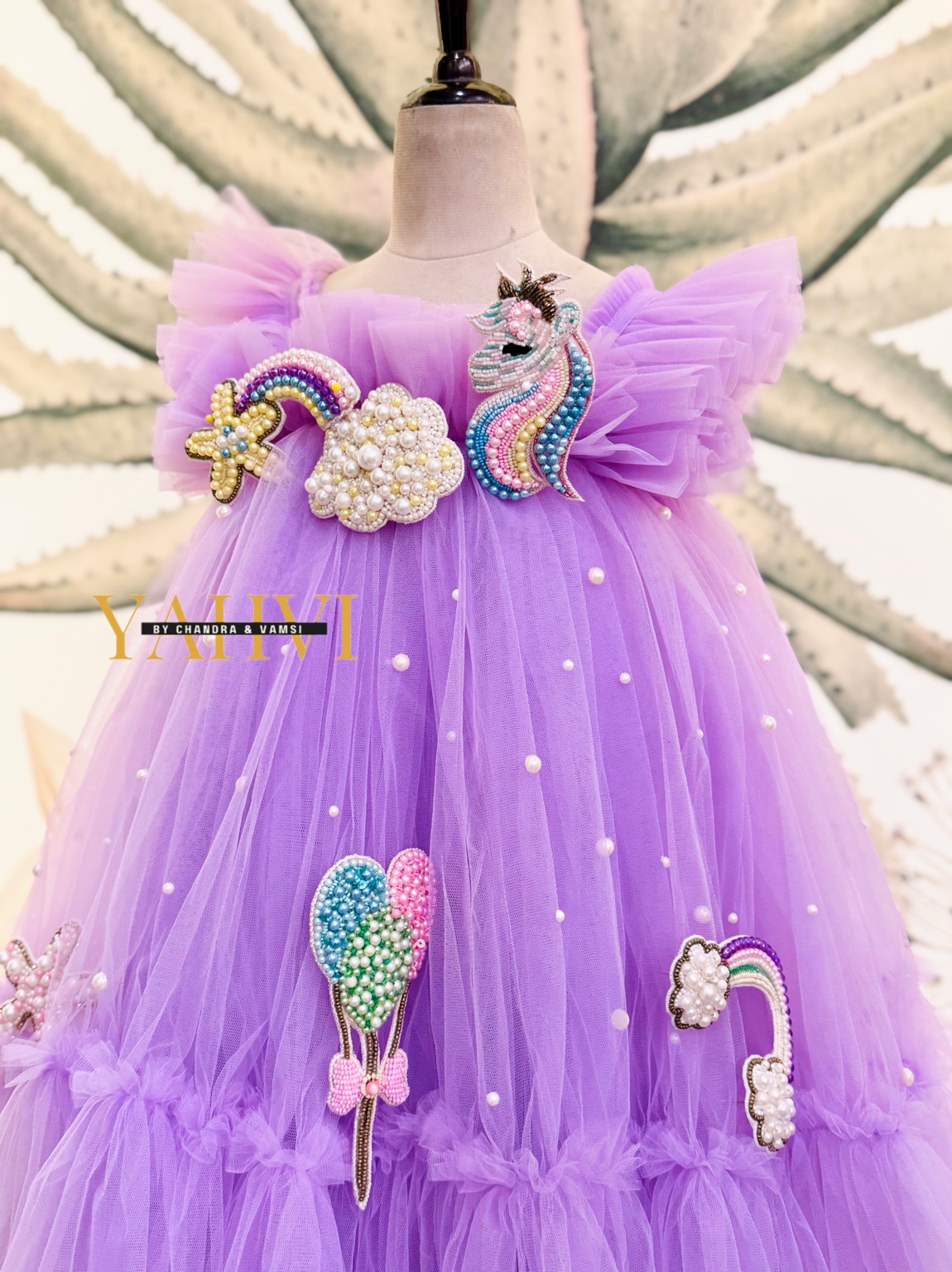 Enchanted Unicorn Pearl Frock - Image 5