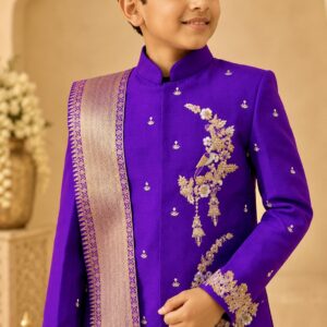 Royal Mayura Sherwani Set