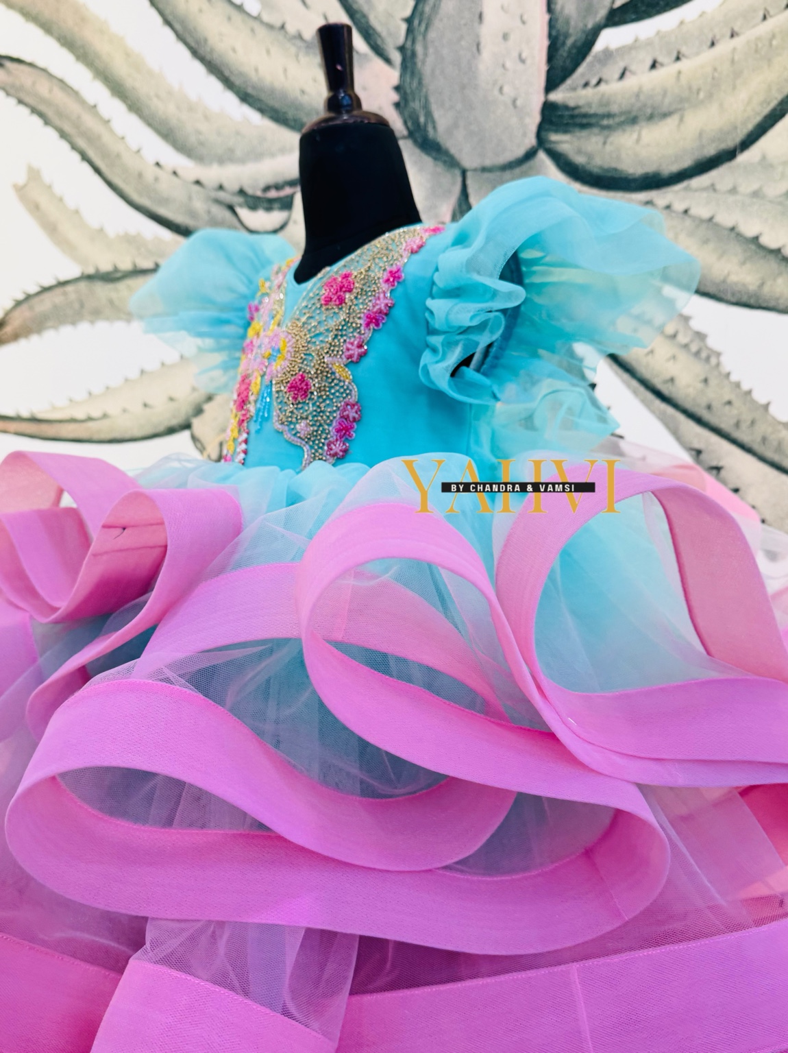 Butterfly Blossom Ruffle Frock - Image 4