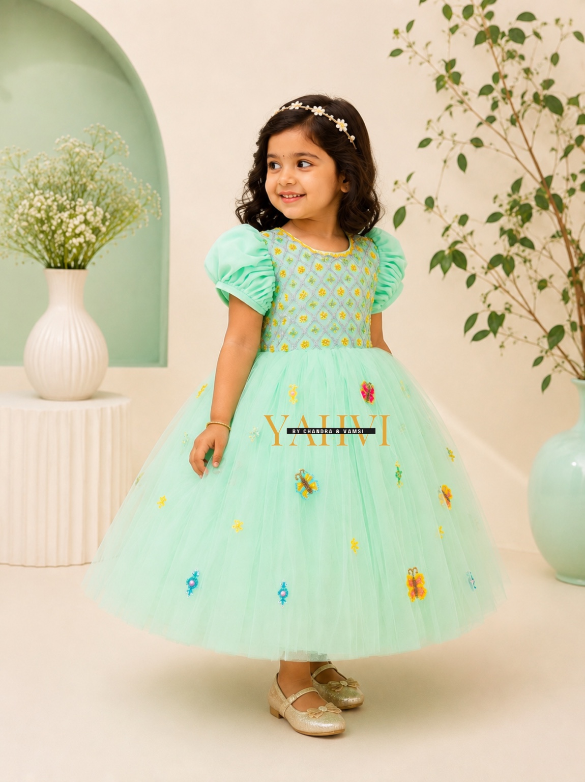 Butterfly Whispers Birthday Frock