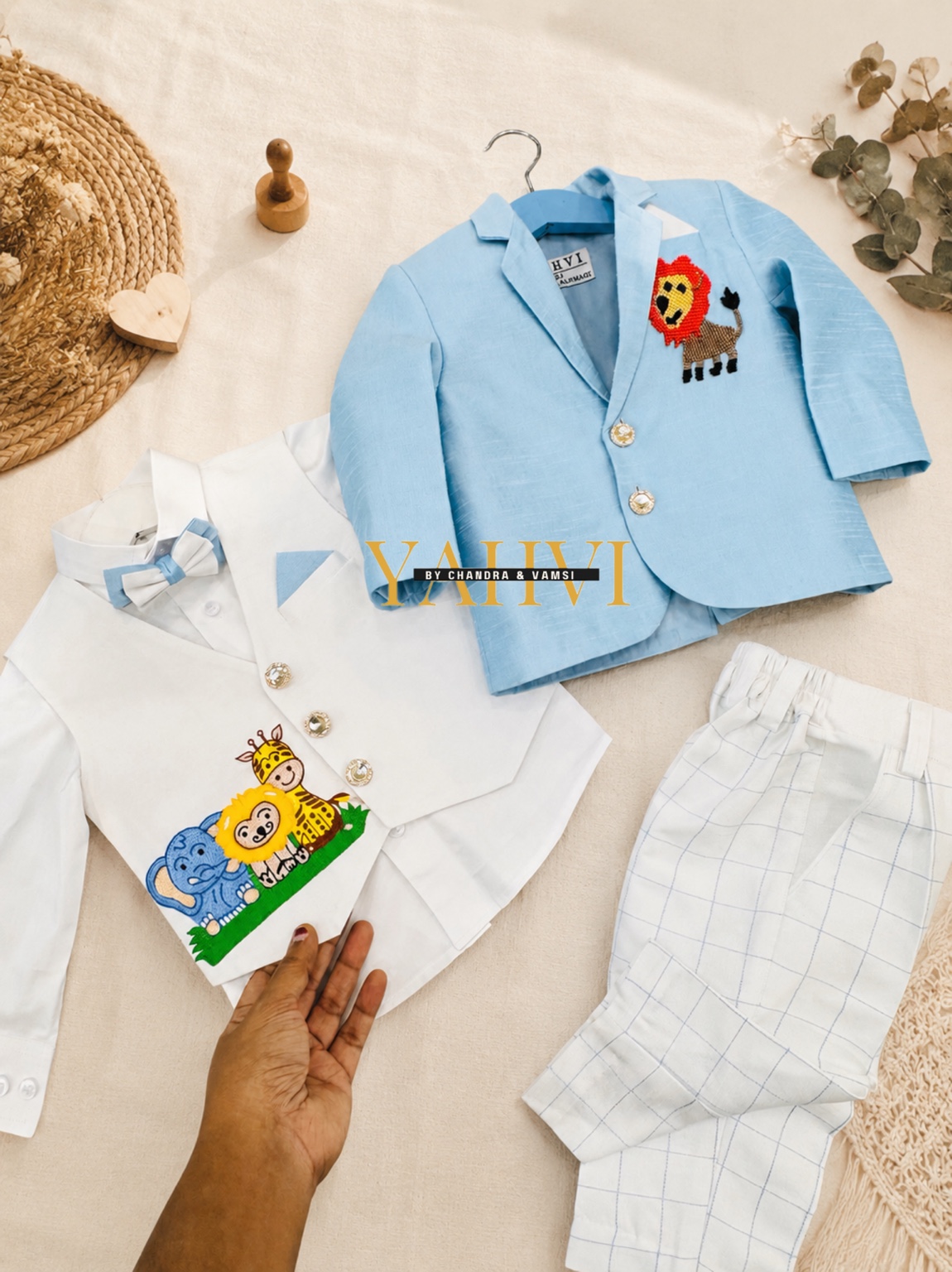 Little Safari Celebration Suit Set - Image 5