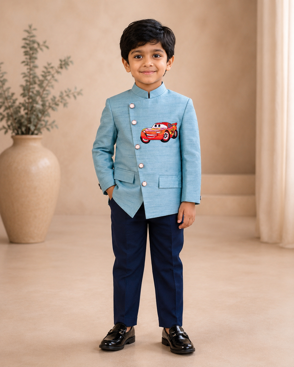 Lightning Racer Embroidered Jodhpuri Suit