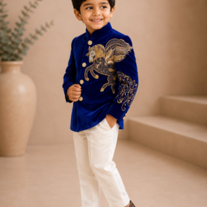 Royal Pegasus Embroidered Jodhpuri Suit