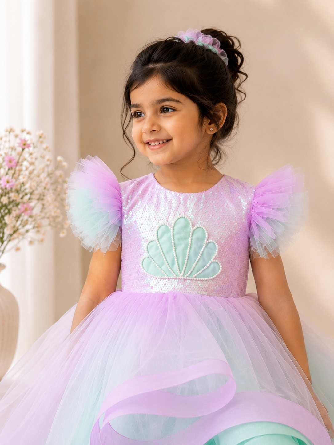 Mermaid Ruffle Dream Frock - Image 2