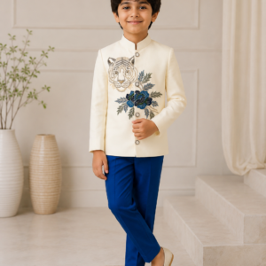 Royal Tiger Bloom Jodhpuri Set