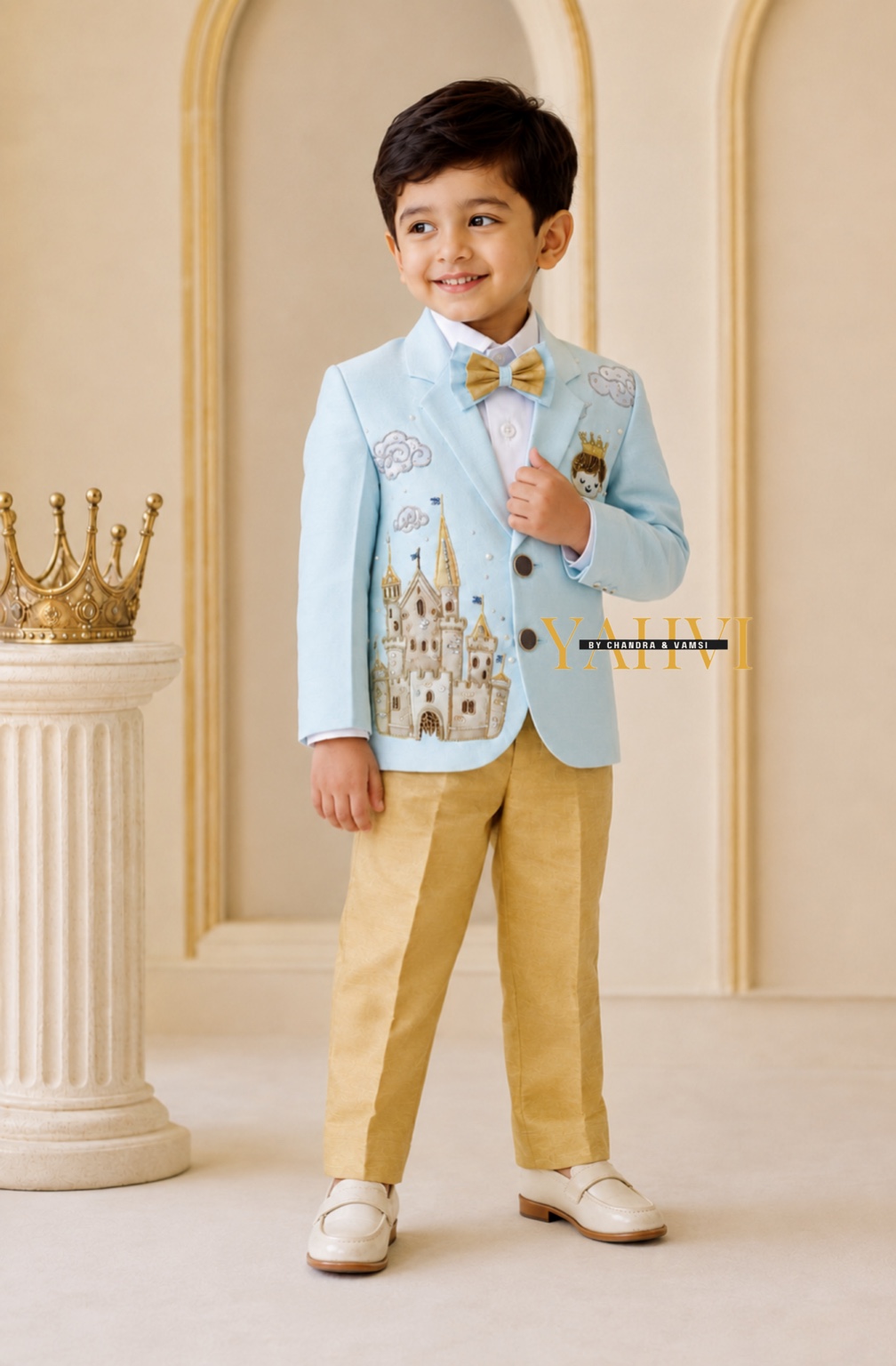 Little Prince -Pastel Blazer Set - Image 3