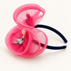 Pink Ruffle Statement Hairband