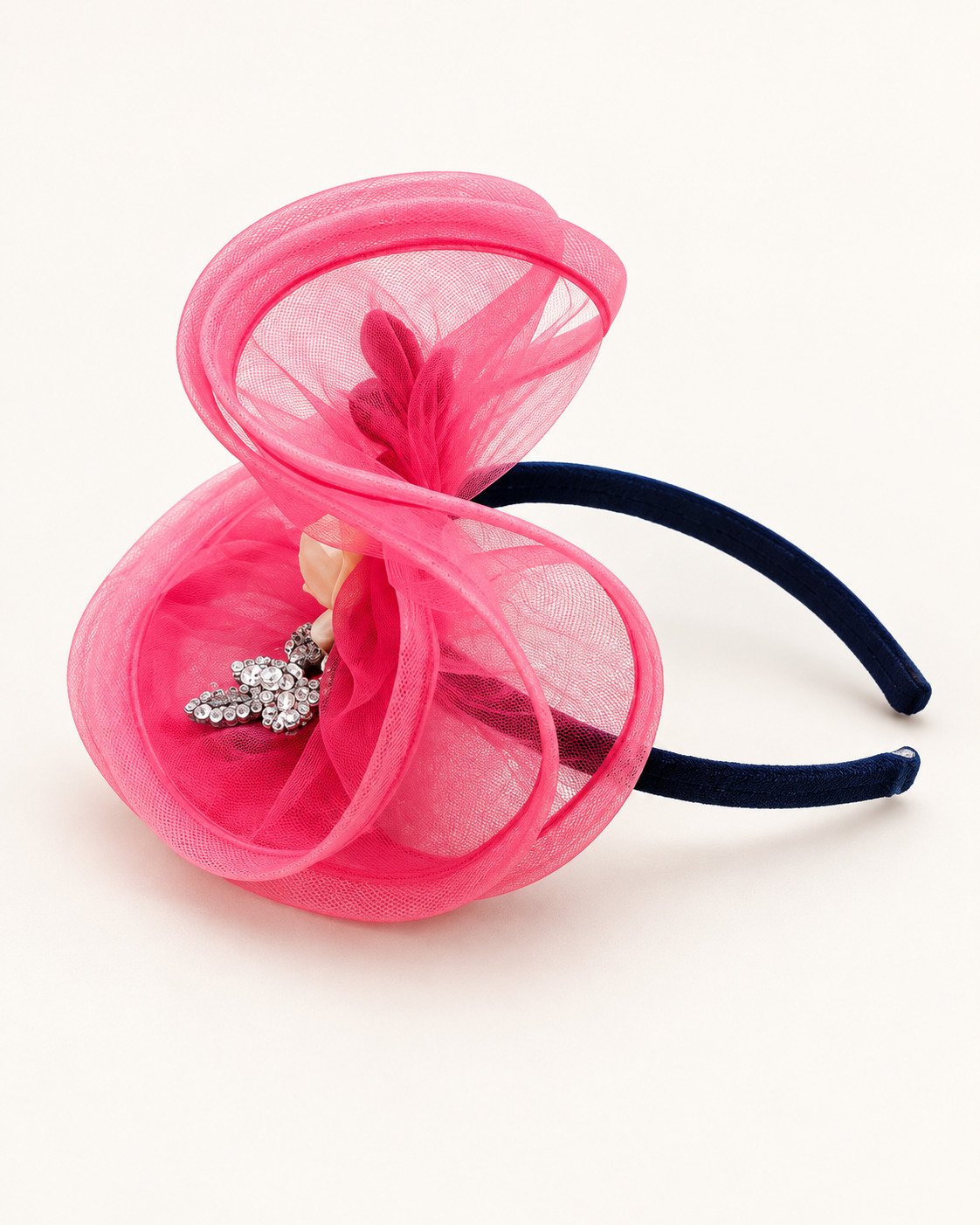 Pink Ruffle Statement Hairband
